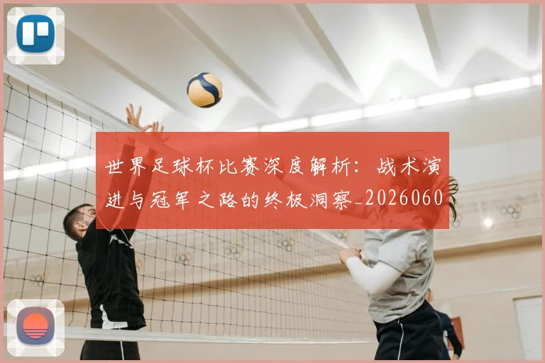 世界足球杯比赛深度解析：战术演进与冠军之路的终极洞察_20260609201444
